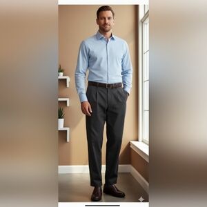 Croft & Barrow Men's Black Chinos Size 34x32 (EUC)